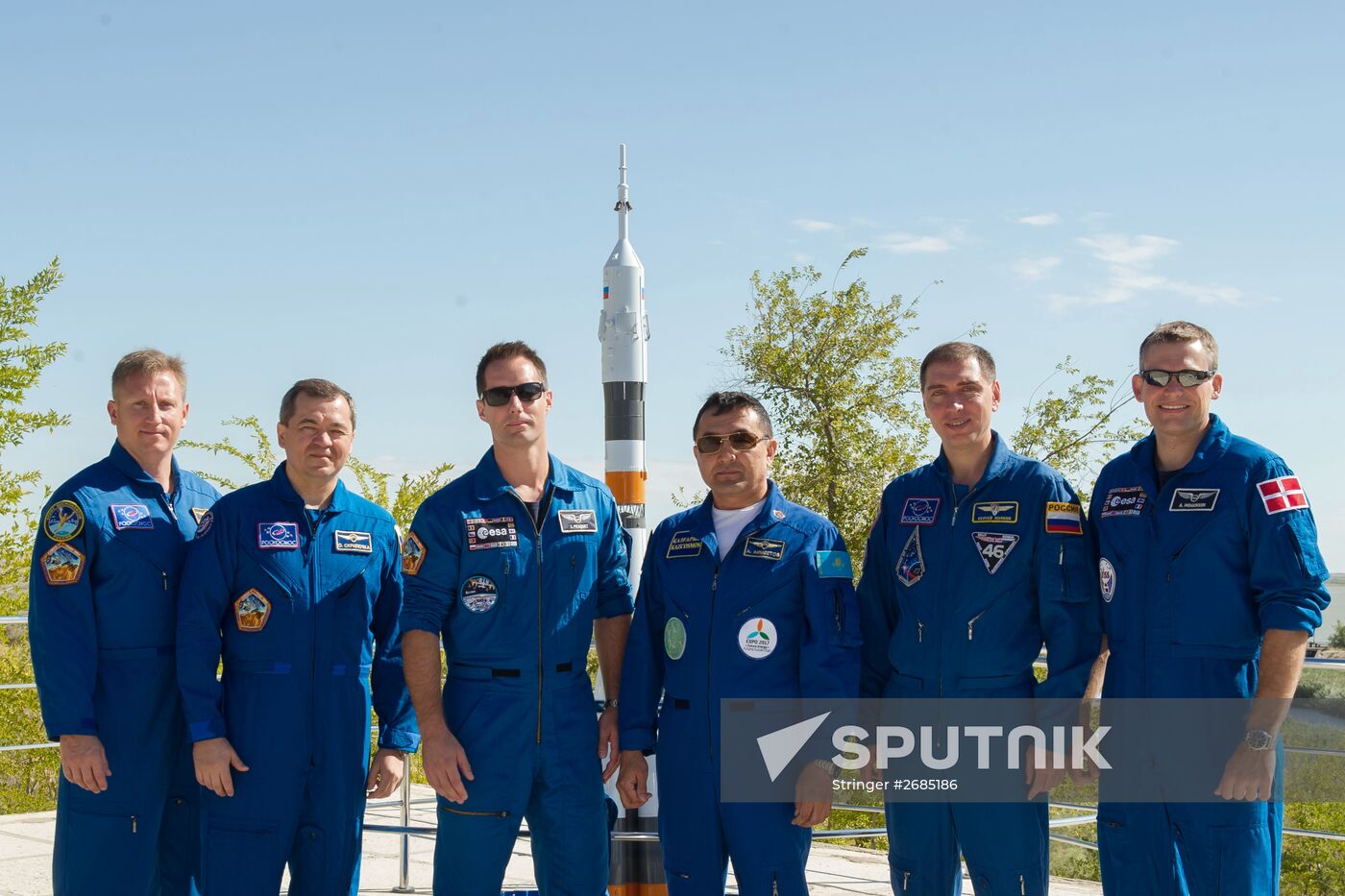 Training of ISS 45/46 and Visiting Expedition 18 crew