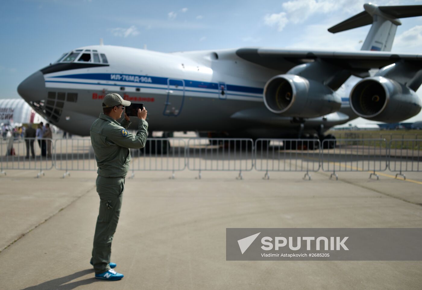 Maks-2015 International Aerospace Salon. Day Two