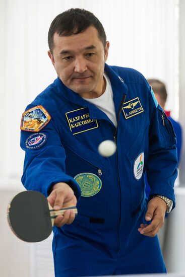 Training of ISS 45/46 and Visiting Expedition 18 crew