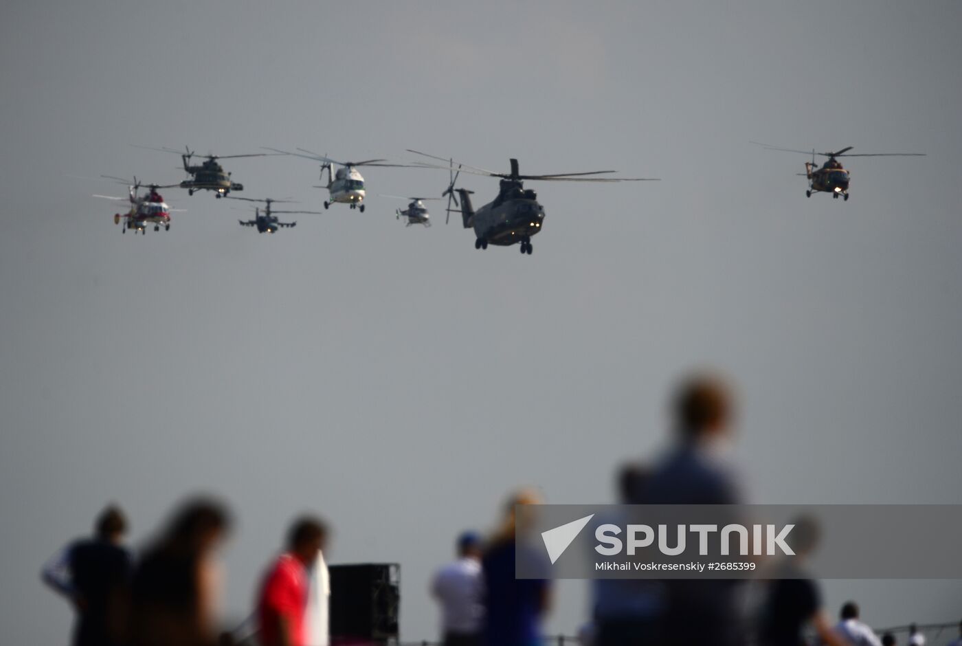 MAKS 2015 International Aviation and Space Salon. Day 2
