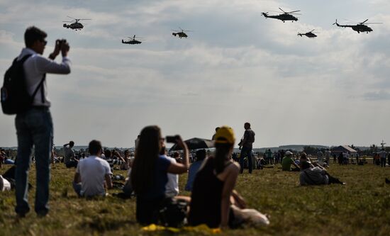 Maks-2015 International Aerospace Salon. Day Two