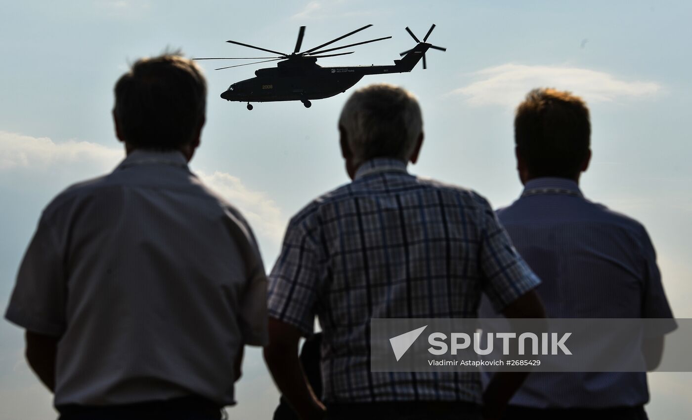 Maks-2015 International Aerospace Salon. Day Two
