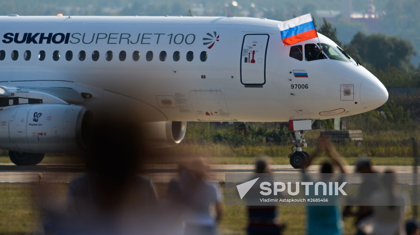 Maks-2015 International Aerospace Salon. Day Two