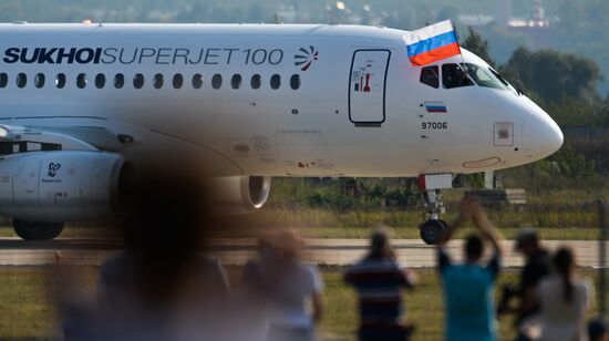 Maks-2015 International Aerospace Salon. Day Two