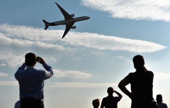 Maks-2015 International Aerospace Salon. Day Two