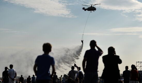 Maks-2015 International Aerospace Salon. Day Two