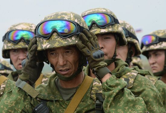Joint drill "Vzaimodeistviye 2015" of CSTO Collective Rapid Reaction Force (KSOR)