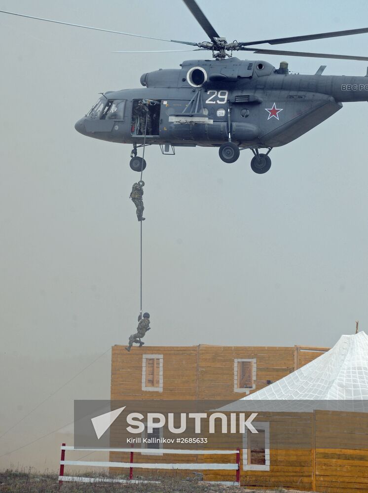 Joint drill "Vzaimodeistviye 2015" of CSTO Collective Rapid Reaction Force (KSOR)