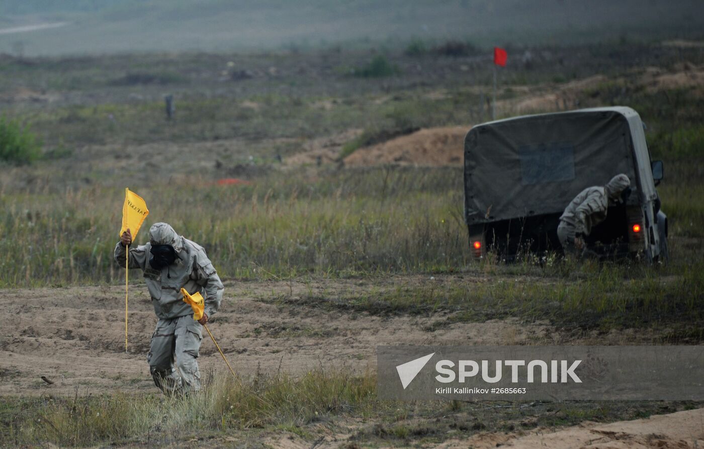 Joint drill "Vzaimodeistviye 2015" of CSTO Collective Rapid Reaction Force (KSOR)