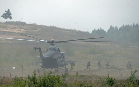 Joint drill "Vzaimodeistviye 2015" of CSTO Collective Rapid Reaction Force (KSOR)