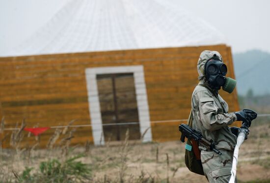 Joint drill "Vzaimodeistviye 2015" of CSTO Collective Rapid Reaction Force (KSOR)