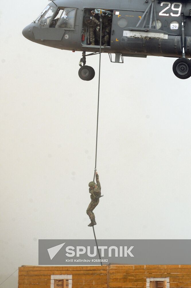 Joint drill "Vzaimodeistviye 2015" of CSTO Collective Rapid Reaction Force (KSOR)