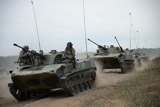 Joint drill "Vzaimodeistviye 2015" of CSTO Collective Rapid Reaction Force (KSOR)