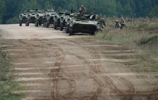 Joint exercise involving Collective Rapid Deployment Forces of the Collective Security Treaty Organization 'Cooperation 2015'