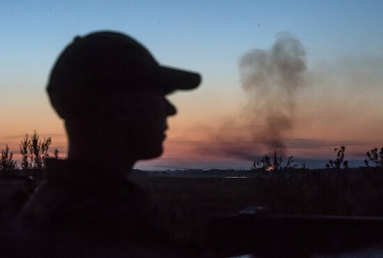 Exchanging prisoners in the Donetsk Region