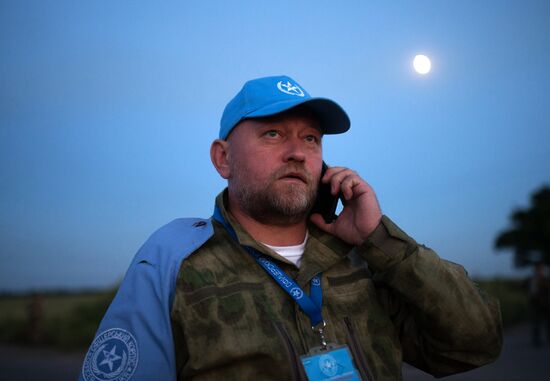 Exchanging prisoners in the Donetsk Region