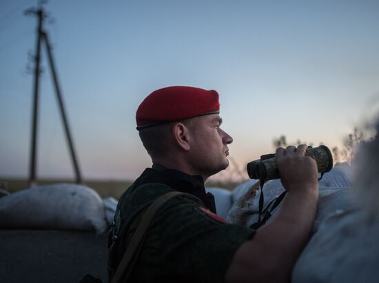 Exchanging prisoners in the Donetsk Region