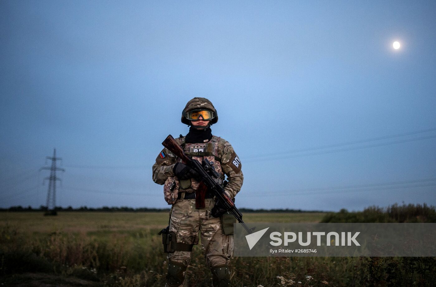 Exchanging prisoners in the Donetsk Region