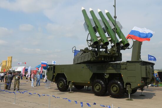 International Aerospace Salon (MAKS 2015) near Moscow. Day Three