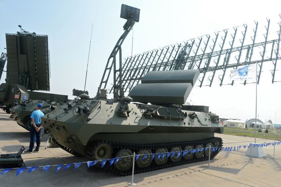 International Aerospace Salon (MAKS 2015) near Moscow. Day Three