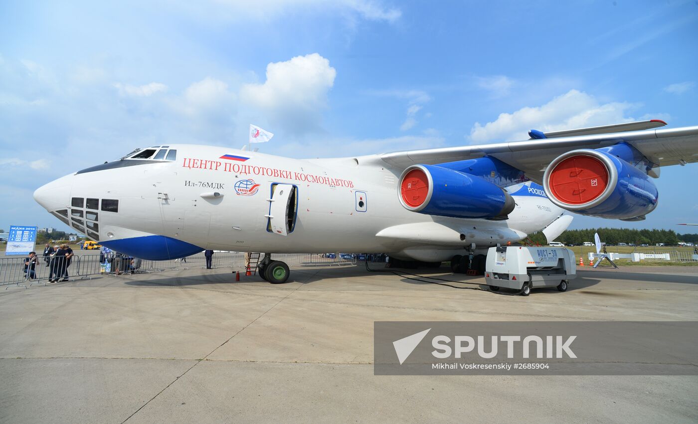 International Aerospace Salon (MAKS 2015) opens near Moscow
