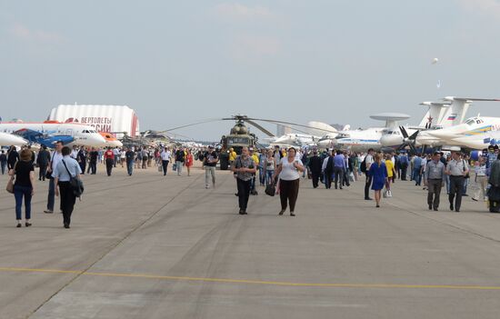 MAKS 2015 International Aviation and Space Salon. Day 3