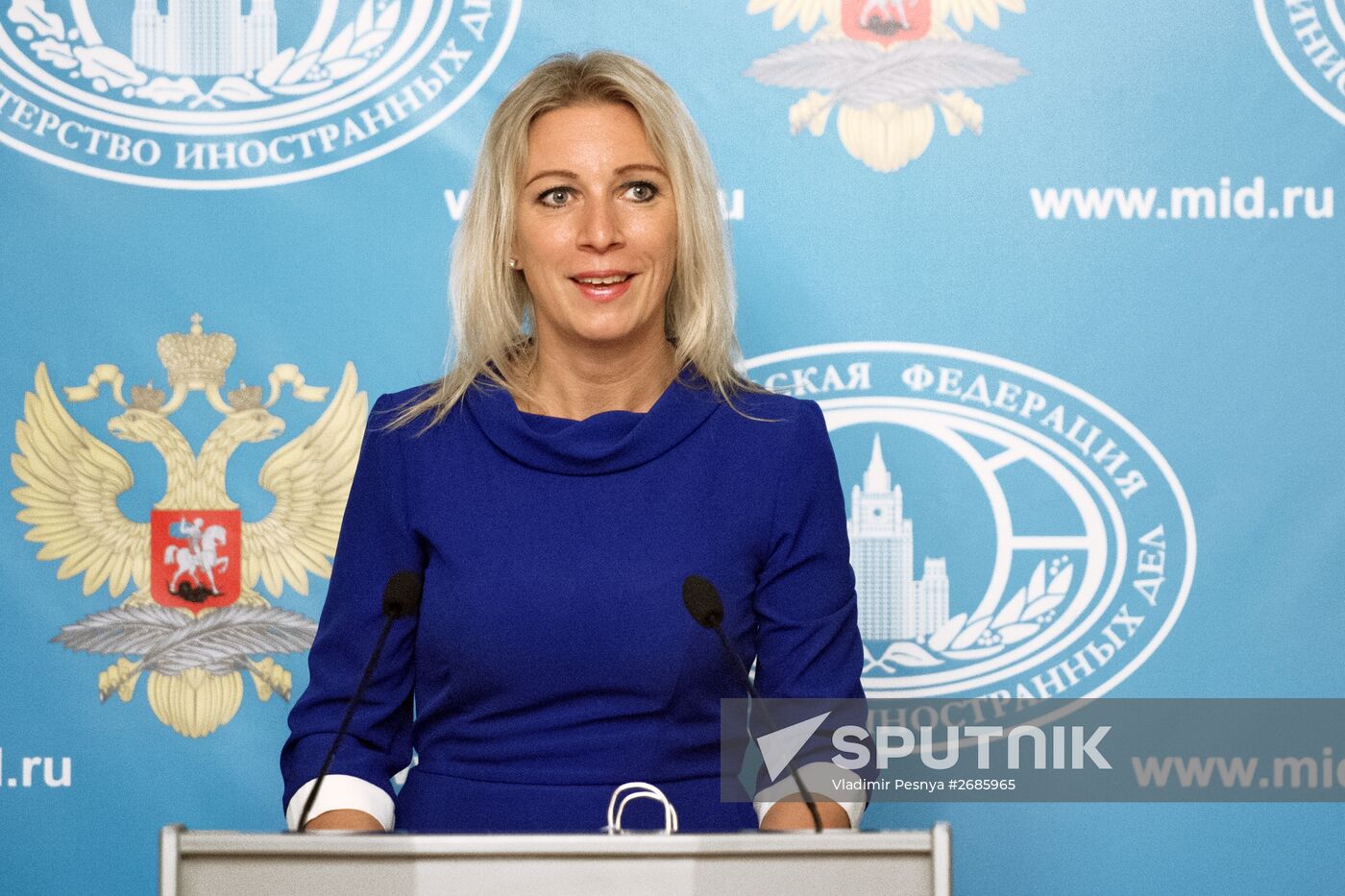Briefing by Russian Foreign Ministry spokeswoman Maria Zakharova