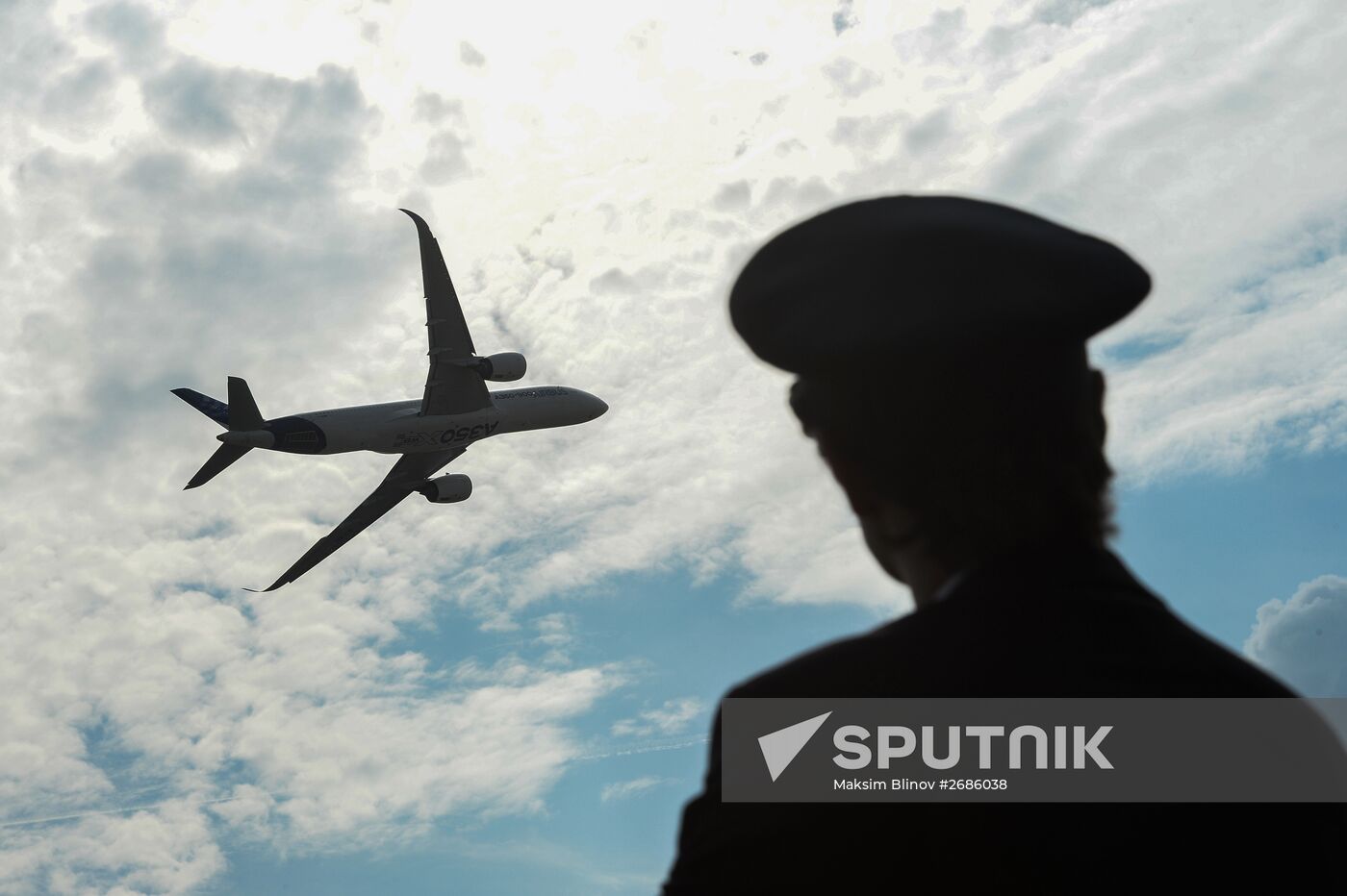 International Aerospace Salon (MAKS 2015) near Moscow. Day Three