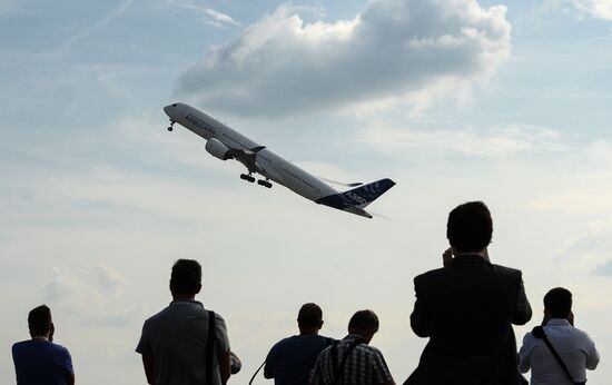 International Aerospace Salon (MAKS 2015) near Moscow. Day Three