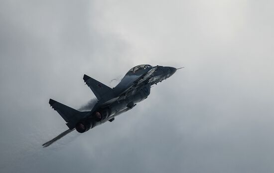 International Aerospace Salon (MAKS 2015) near Moscow. Day Three