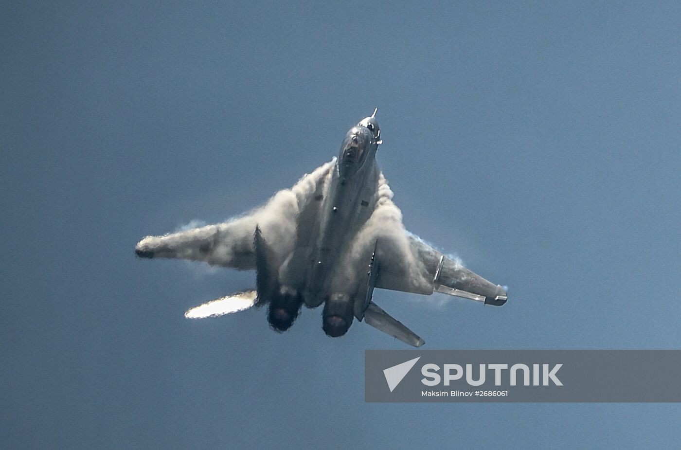 International Aerospace Salon (MAKS 2015) near Moscow. Day Three