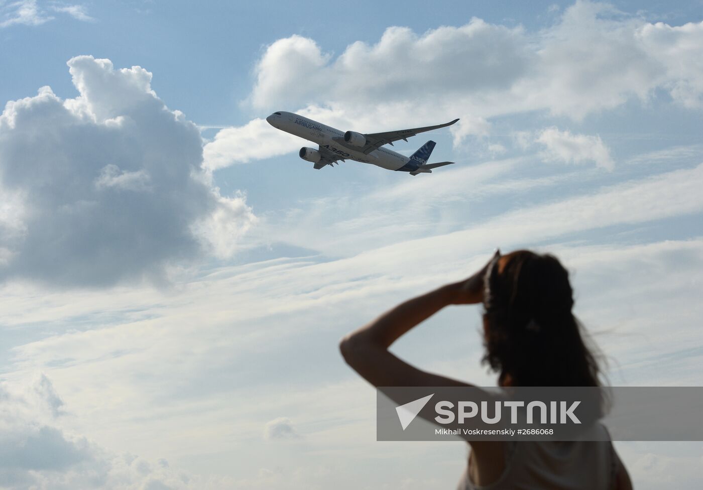 International Aerospace Salon (MAKS 2015) near Moscow. Day Three