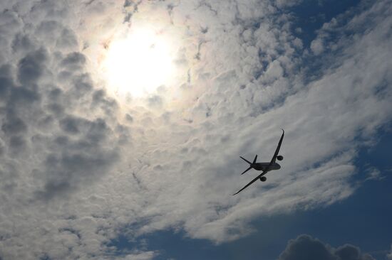 International Aerospace Salon (MAKS 2015) near Moscow. Day Three