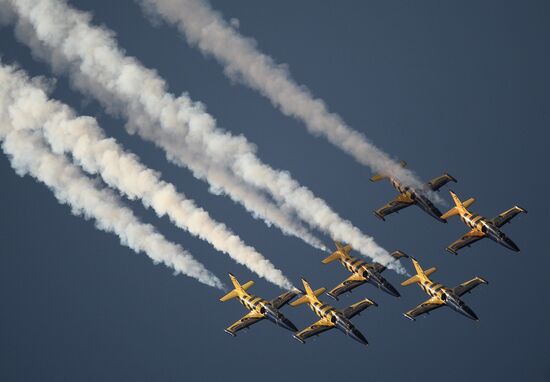 International Aerospace Salon (MAKS 2015) near Moscow. Day Three