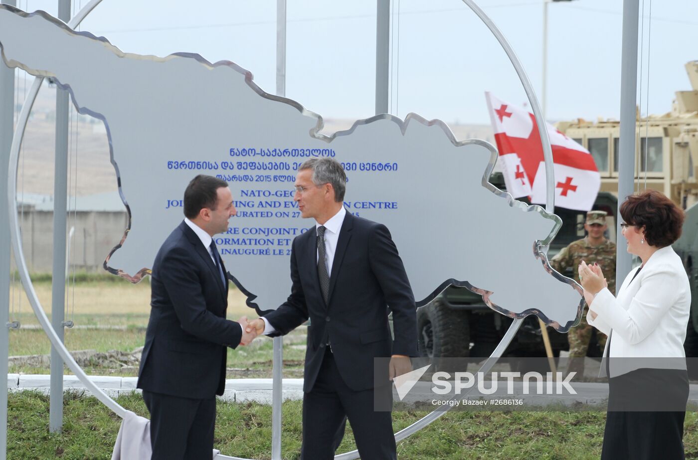 NATO opens training center in Georgia