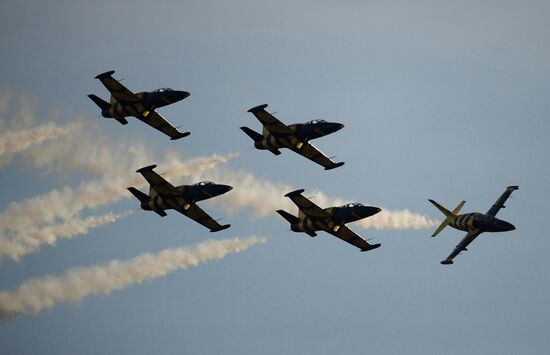 International Aerospace Salon (MAKS 2015) near Moscow. Day Three