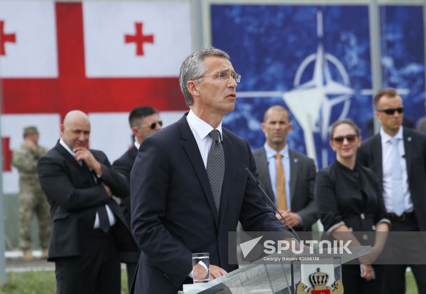 NATO opens training center in Georgia