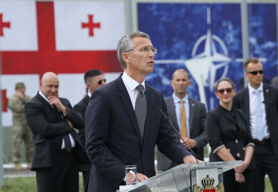 NATO opens training center in Georgia