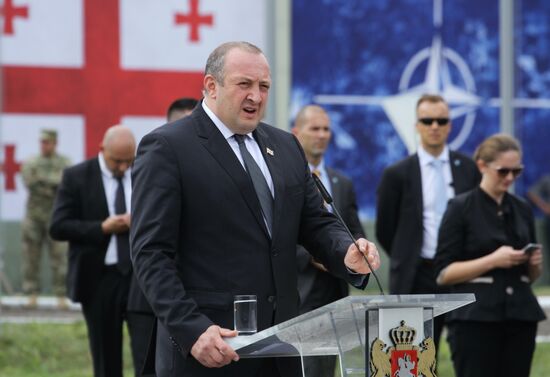 NATO opens training center in Georgia