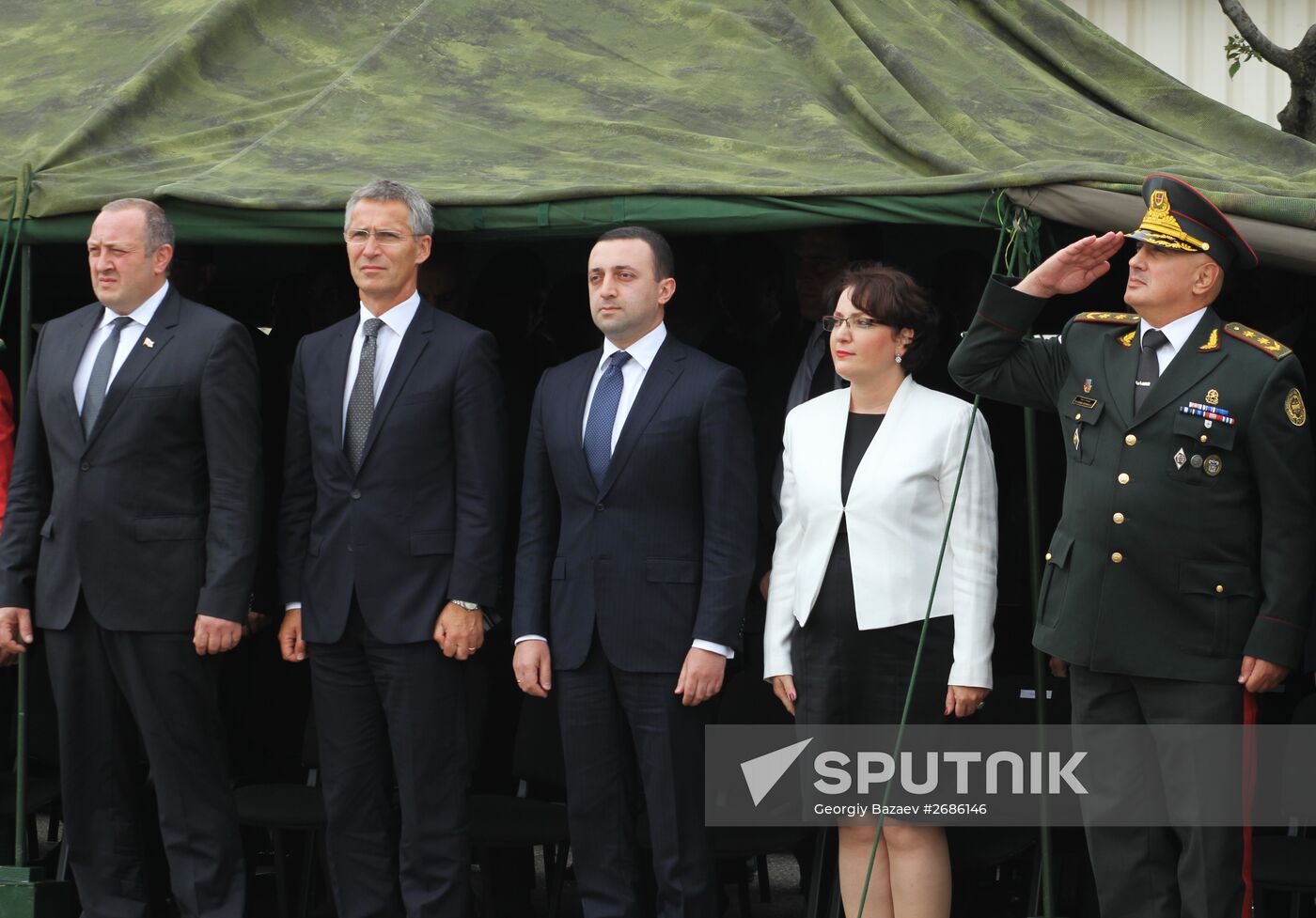 NATO opens training center in Georgia