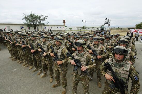 NATO opens training center in Georgia