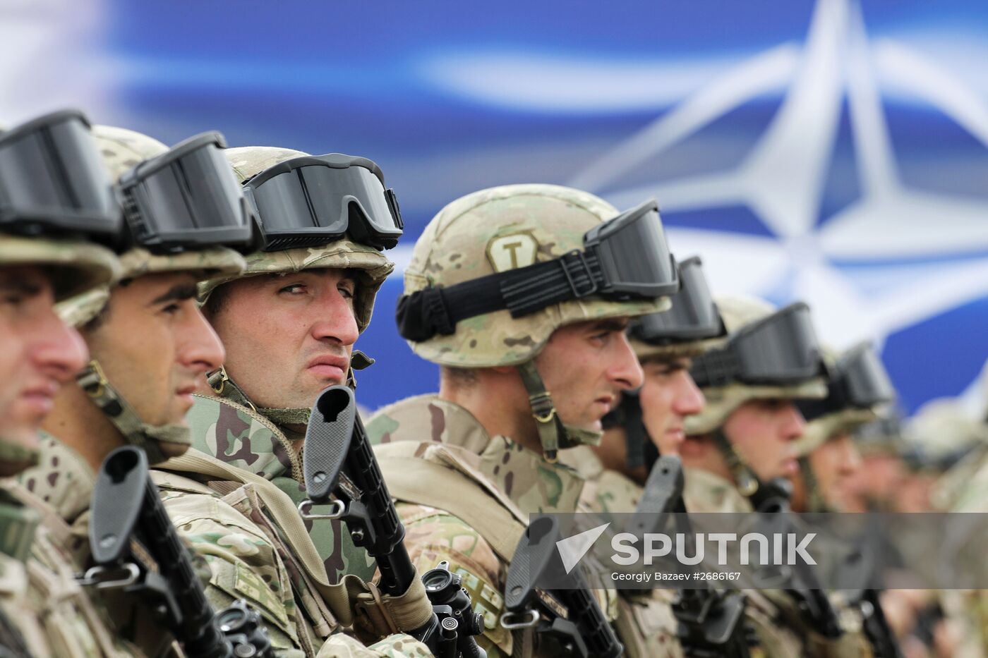 NATO opens training center in Georgia