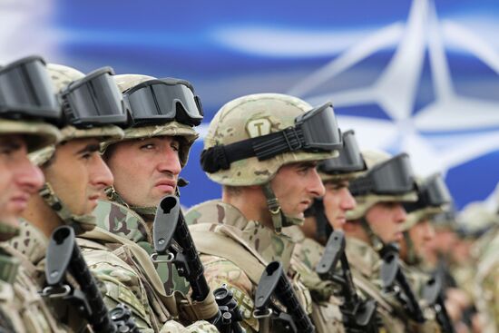 NATO opens training center in Georgia