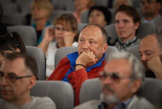 Opening ceremony of Lenfilm Studios Cinema Center in St Petersburg