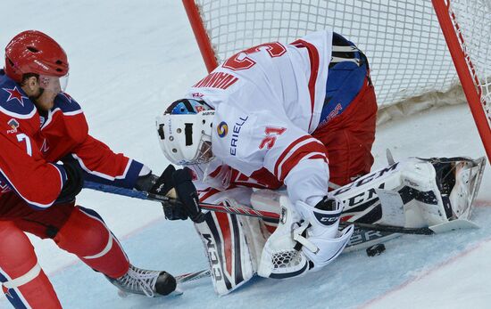 Ice Hockey. KHL. HC CSKA vs. Spartak