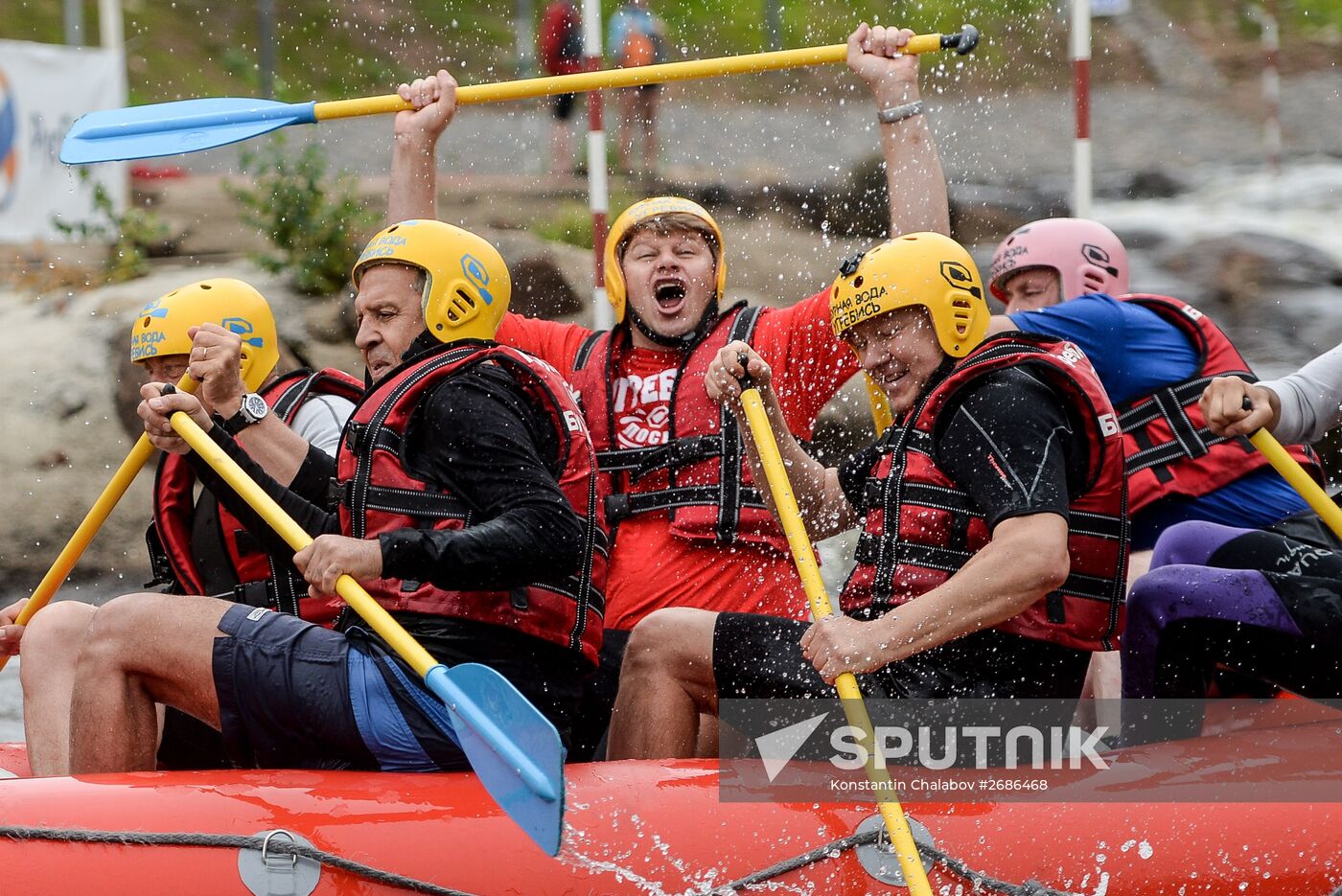 Whitewater slalom regional center opens in Novgorod region