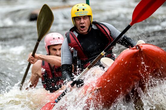 Whitewater slalom regional center opens in Novgorod region