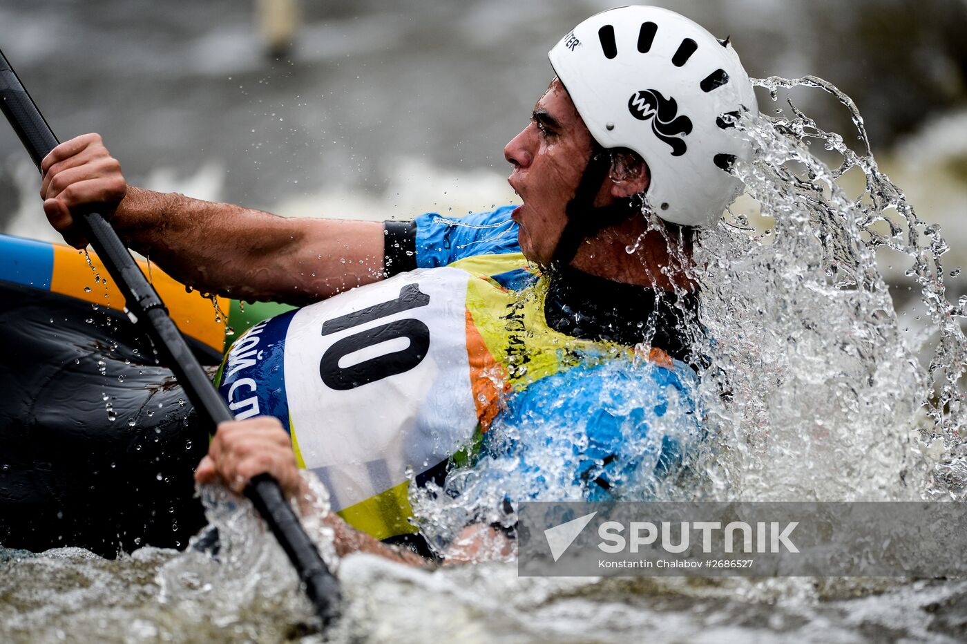 Whitewater rafting regional center in Novgorod region