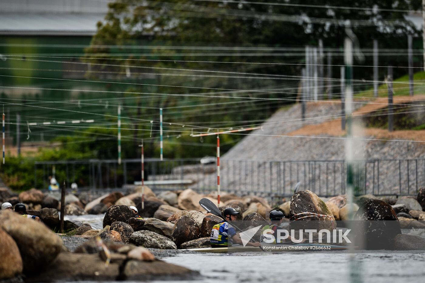 Whitewater rafting regional center in Novgorod region
