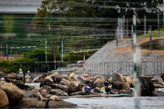 Whitewater rafting regional center in Novgorod region